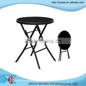 GLASS FOLDING DINING TABLE thumbnail-1