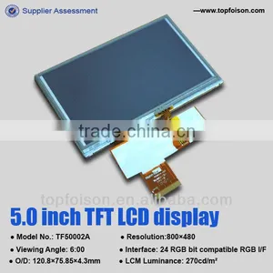 Transmissive 5.0inch Small Digital Display Screen for Handle Device thumbnail-1