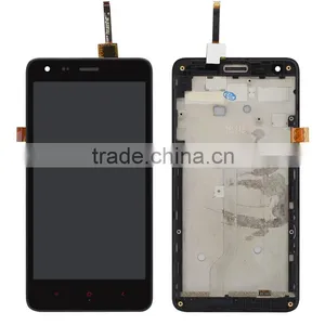 Original Genuine LCD Screen With Digitizer and Frame Assembly For Xiaomi Redmi Mi2 thumbnail-1