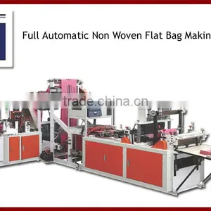 Full Automatic Non-woven Flat Bag Machine Price thumbnail-1