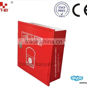 Steel Recessed Fire Hose Reel Cabinet thumbnail-1