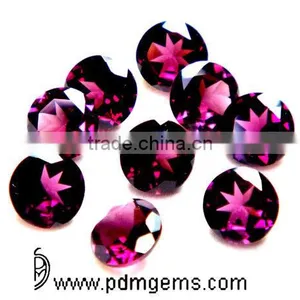 Rhodolite Garnet Round Cut Faceted Lot For Diamond Jewelry From Manufacturer thumbnail-1