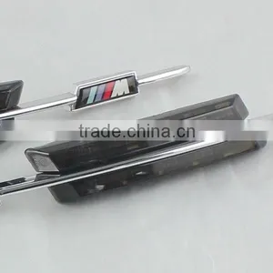 Car Accessories Led Side Lamps LED Turn Signal Lights for BMW E92 E90 E81 E82 E87 E88 E91 E60 E61 Smoke M Logo thumbnail-2