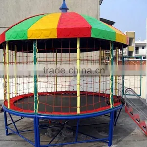 Best Design Cheap Professional Commercial Trampoline For Sale thumbnail-1