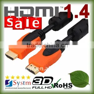HDMI 1.4 Cable HDTV HDMI Cable 1.3a CL2 24awg W/Net Jacket 6ft 1080P Conversion Cable Generic thumbnail-1