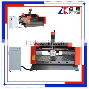 Heavy Duty 4 Axis Metal Wood Stone Carving CNC Router Engraving Machine ZK-1325 1300*2500mm With 600mm Z Height Computer Control thumbnail-1