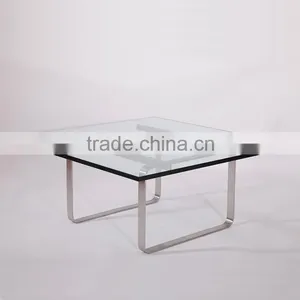 Home Furniture Office Furniture Glass Office Table Coffee Table thumbnail-1