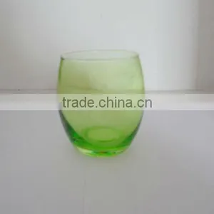 Oval-shaped Drinking Glass Cup thumbnail-1