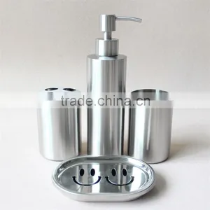 Wholesale Hot Sell 4 Piece Stainless Steel Bathroom Set thumbnail-1