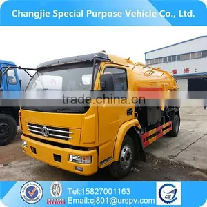 5 Cubic Meters Widely Used Sewage Cleaning Sewage Suction Truck/vehicle thumbnail-2
