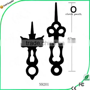 Black Retro-Funky Style Hands for Vintage & Modern Clocks thumbnail-1