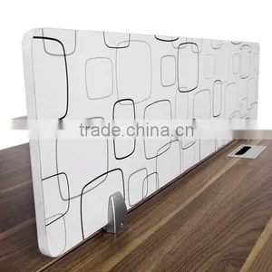 Factory Price Commercial Practical Design Popular White Lacquer Computer Desk thumbnail-5