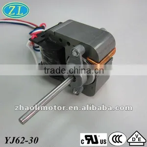 Motor Electric Small Powerful Electric Motors Shaded Pole MotorYJ62-30:120/220v, 50/60hz Low Rpm Electric Motors thumbnail-1
