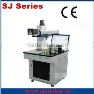 10w 20W Fiber Laser Marker/Jewelry Fiber Laser Marking Laser Engraver Machine With Rotary thumbnail-1