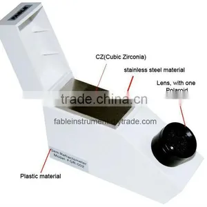Built in LED Light Gem Refractometer With RI Liquid thumbnail-1