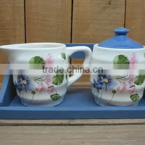 New Ceramic Sugar and Creamer Pots thumbnail-1