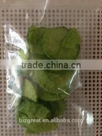 Vacuum Fried VF Dried Natural Green Turnip Crisps for Sale thumbnail-5