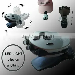 Clips on Anything LED Rotating Light thumbnail-1