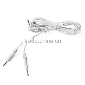Durable 2 in 1 Pin Electrode Lead Wire Replacement Tens Unit Wire thumbnail-2