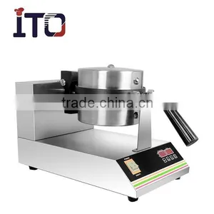 SH-WB1S Hot Sale 220V Commercial Automatic Digital Electric Custom Plate Waffle Maker for Sale thumbnail-4