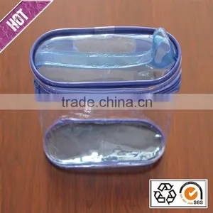 Customized Logo Portable Cosmetic PVC Bag Hot Sale Cosmetic PVC Zipper Pouch thumbnail-2