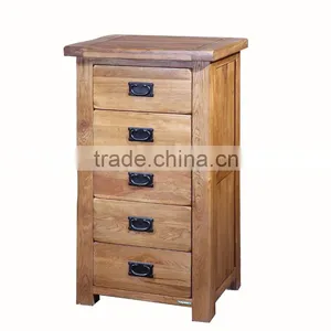 Hot Sale 100% Solid Wooden Chest of Drawer/side Table thumbnail-1