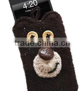 Knitted Cell Phone Case - Bunny thumbnail-2