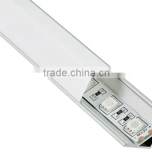 China Factory Supply V Shape Alu Led Profile for Cabinet Corner Lighting thumbnail-1