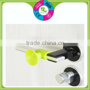 Hot Sell in Amazon Silicone Sucker Door Holder With Seperate Sucker thumbnail-1