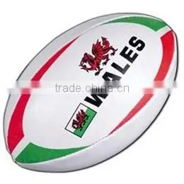 Machine Stitched PVC Rugby Ball thumbnail-2