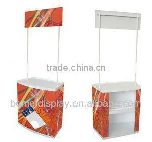 Portable Plastic Promotion Table, Outdoor Billboard Advertising Equipment thumbnail-3