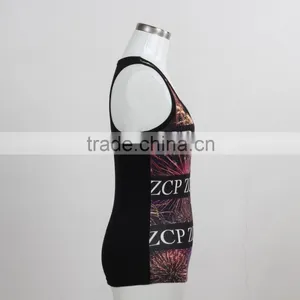 F5S15034 Fashion Custom Print Fitness Tank Tops for Women thumbnail-2