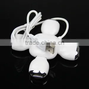 MINI Hub USB2.0 Usb 2.0 4 Port Usb Hub for Laptop PC Computer OEM/ODM Gift Factory Offer thumbnail-2