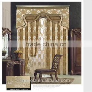 European Jacquard Fabric for Curtain New Curtain Designs thumbnail-5