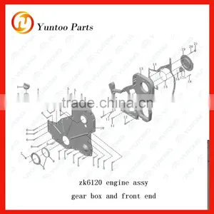 Different Cylinder Engine Spare Parts Front Cover and Gears Box thumbnail-1