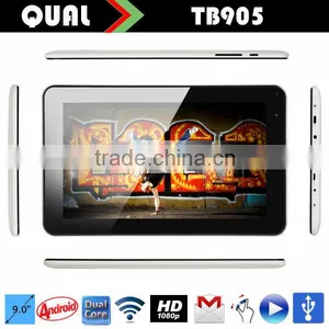 9 Inch Tablet With Webcam Wifi With Allwinner A23 Dual Core 0.3MP/0.3MP 512M/8G Wifi Model With Kitkat Android 4.4 T thumbnail-4