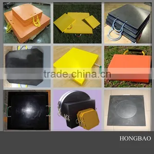 Outrigger Mat/colorful 4x8 Plastic Sheets/wear Resistant pe Sheet thumbnail-1