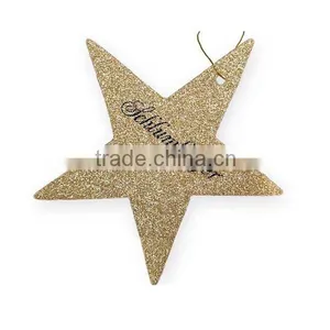 Custom Hang Tag for Clothing, Shining Star Cardboard Paper Garment Hang Tags thumbnail-1