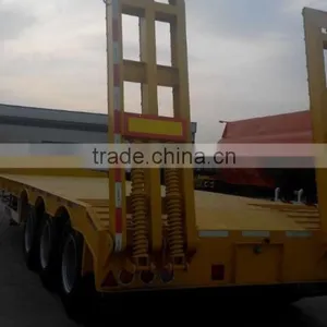 60t Low Bed CIMC Semi Trailer for Trailer Truck thumbnail-4