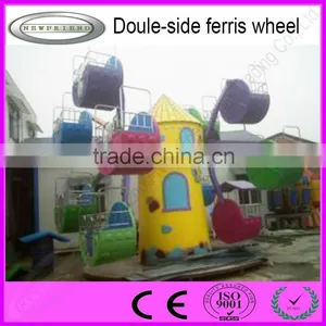 Manufacturer China Amusement Rides Double Sides Ferris Wheel For Sale thumbnail-5