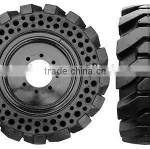 Manufacturer of Skid Steer Solid Loader Tire 12-16.5 Rim 33*6*11 thumbnail-1