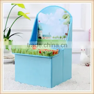 2016 New Design Kids Storage Stool,foldable Toy Storage Box thumbnail-3