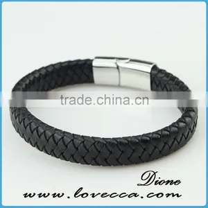 Wide Cuff Wholesale Best Gift Latest Couple Leather Bracelet Fashion thumbnail-1
