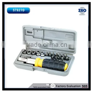 Mini Bit Tool Set, Bike Tool Kit, Small Repair Tool Set With 18pcs thumbnail-1