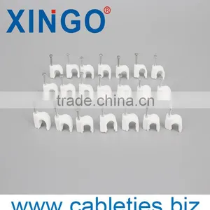 Hot Sell Plastic Nail Hook Cable Clip thumbnail-2
