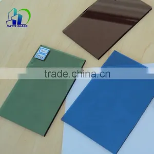 Tinted Tempered Glass Dark Grey Tinted Glass Tinted Glass Curtain Wall thumbnail-2