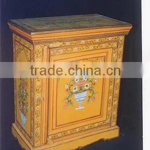 PAINTED BEDSIDE CABINET thumbnail-1