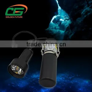 High Bright 12V 18650li-ion Led Diving Flashlight thumbnail-3