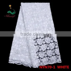 Haniye 2016 Wholesale High Quality Tulle Lace Fabric 5 Yards /french Lace Fabric /NYN70 thumbnail-1