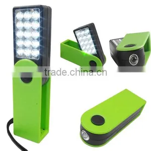 Ningbo JELO Super Bright 15+1LED Folding Work Light With Magnet 16LED Working Lamp thumbnail-2